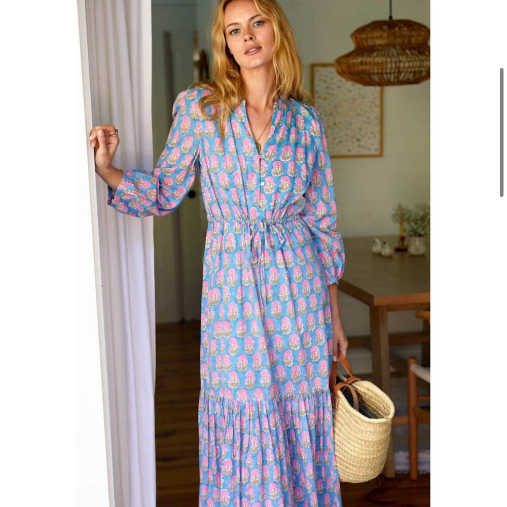 Emerson Fry India Collection Maxi Dress - Size M